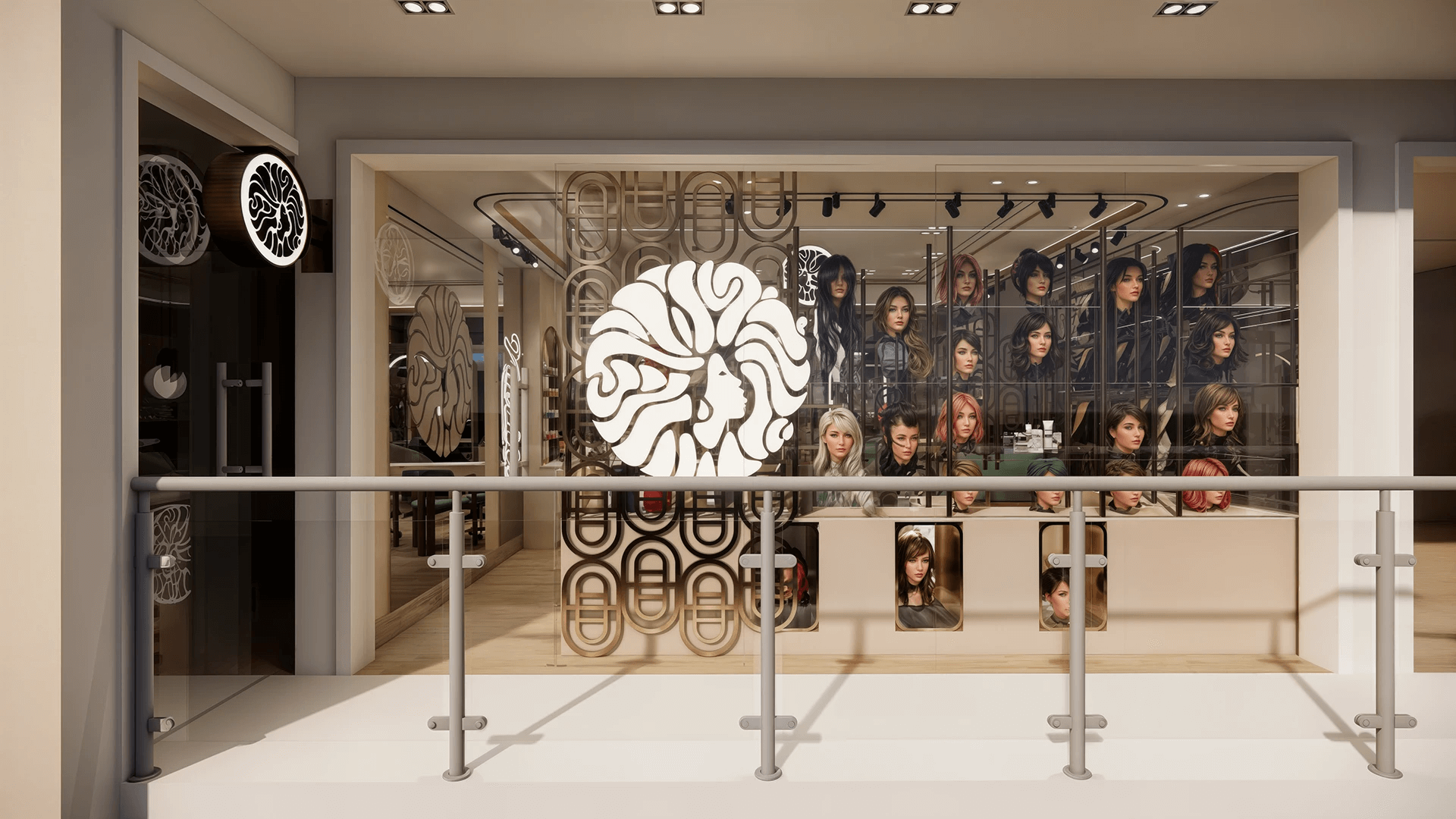 Curly Hair Beauty Salon Is Very Popular