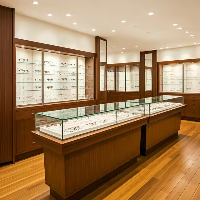 Top 4 Real-World Walnut Eyewear Display Cabinet Setups for 2026