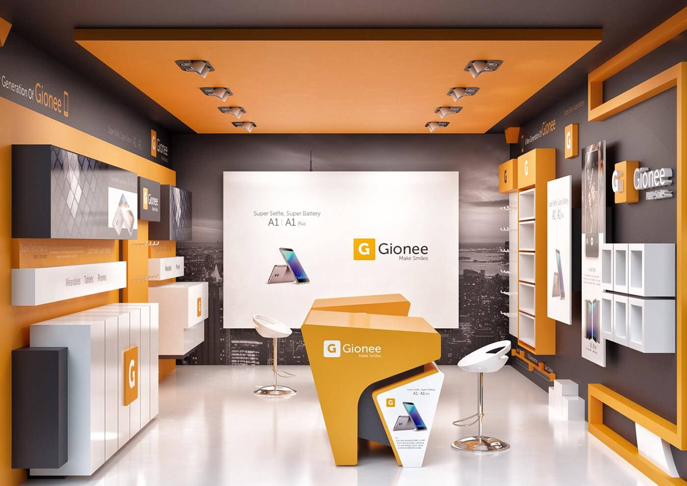 mobile phone store design