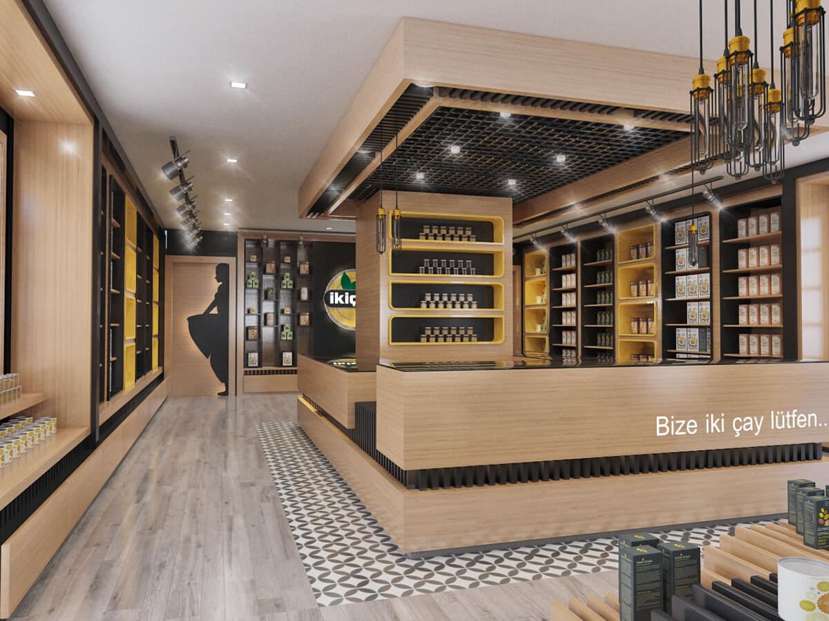 green tea shop furniture