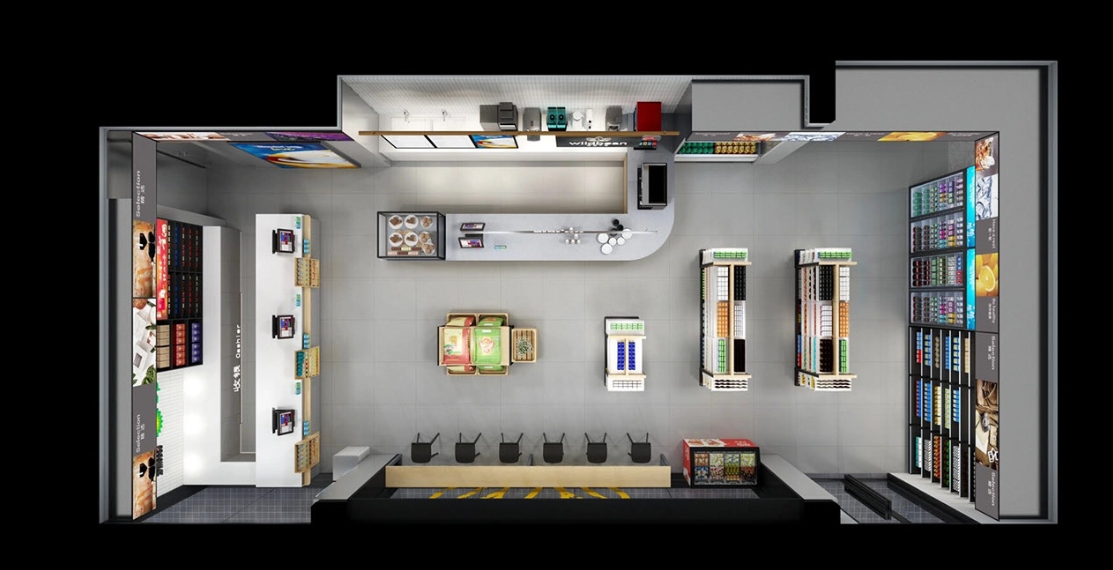 Can You Believe a 100sqm Grocery Store Can Be Designed Like This!