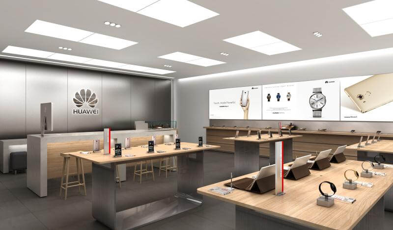 HUAWEI Mobile Shop Design