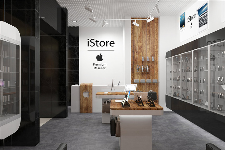 Mobile Shop Interior Design