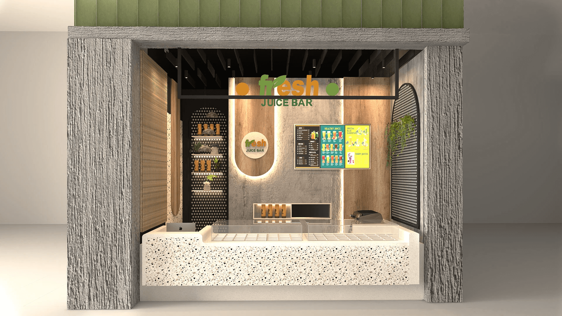 Which Juice Bar Is Good For The Shopping Mall?