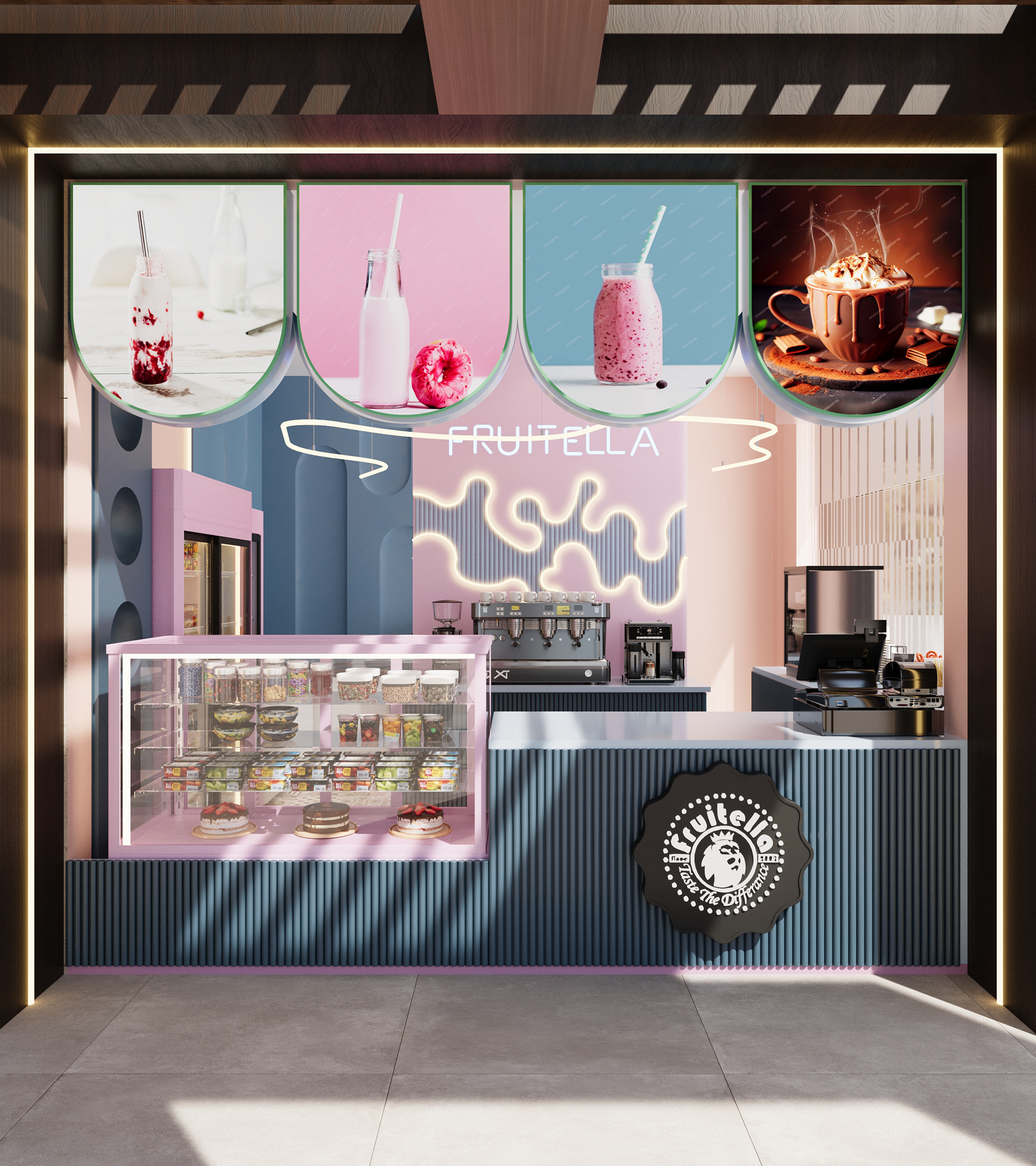 Open A Small Juice Store Inside The Mall