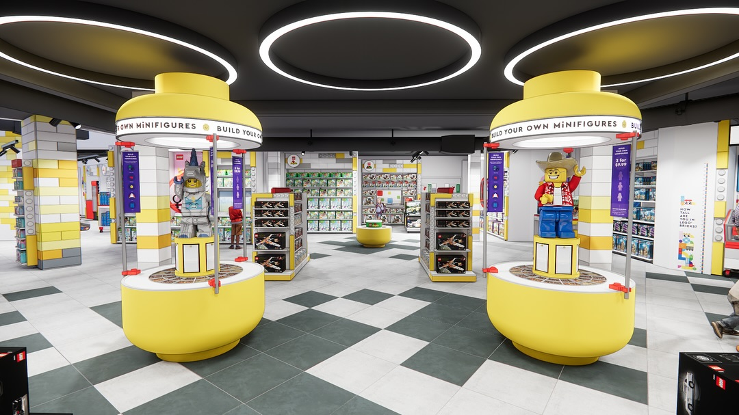 The Most Playful Lego Store Interior Youve Ever Seen
