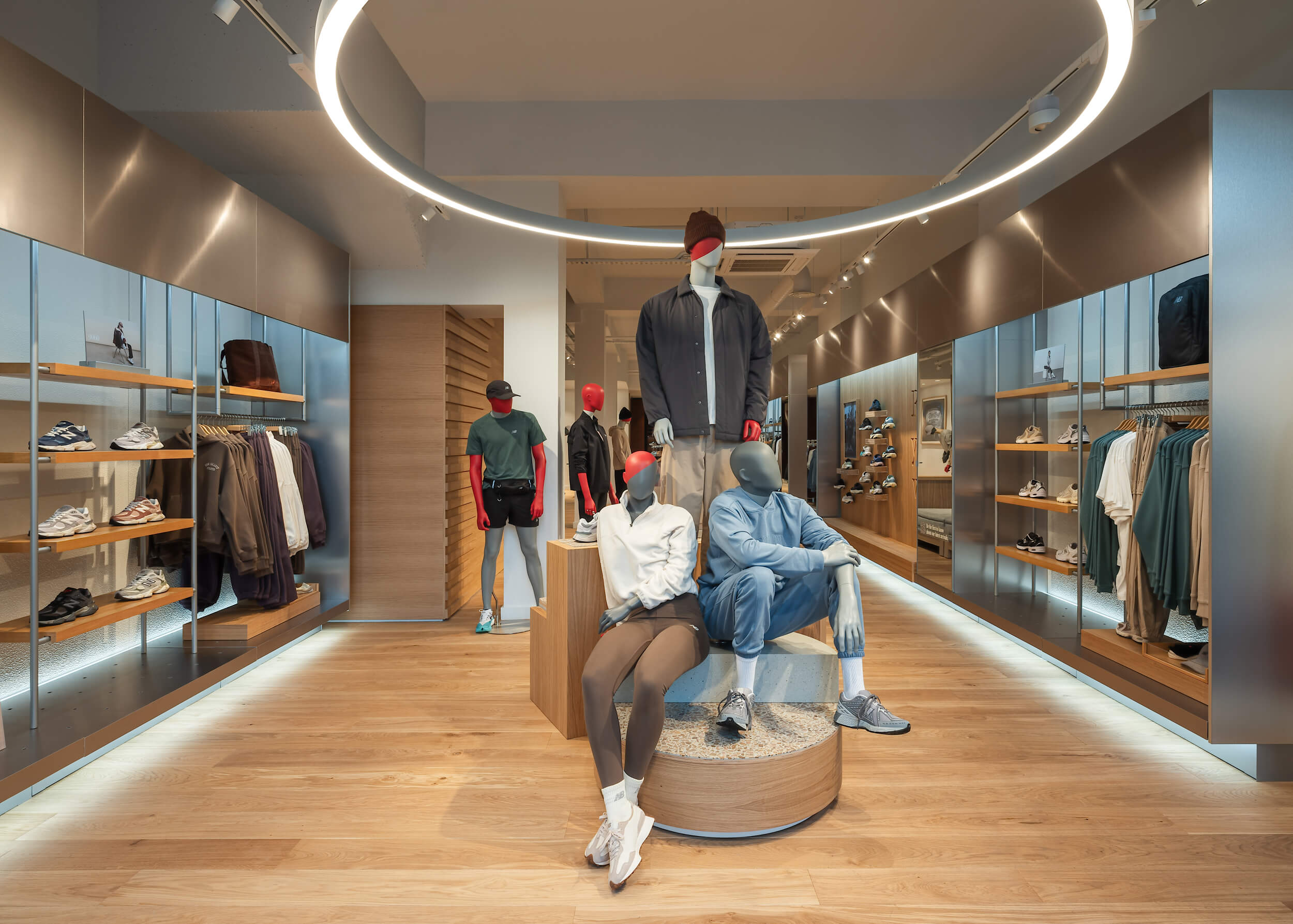 clothing and shoe store design