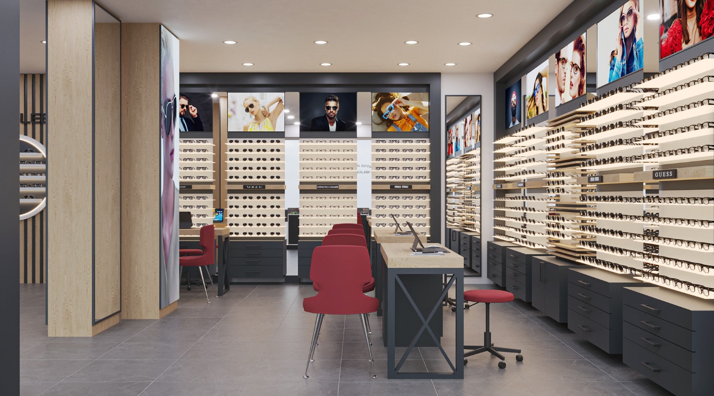 How to Design and Layout a 150 sqm Optical Shop？