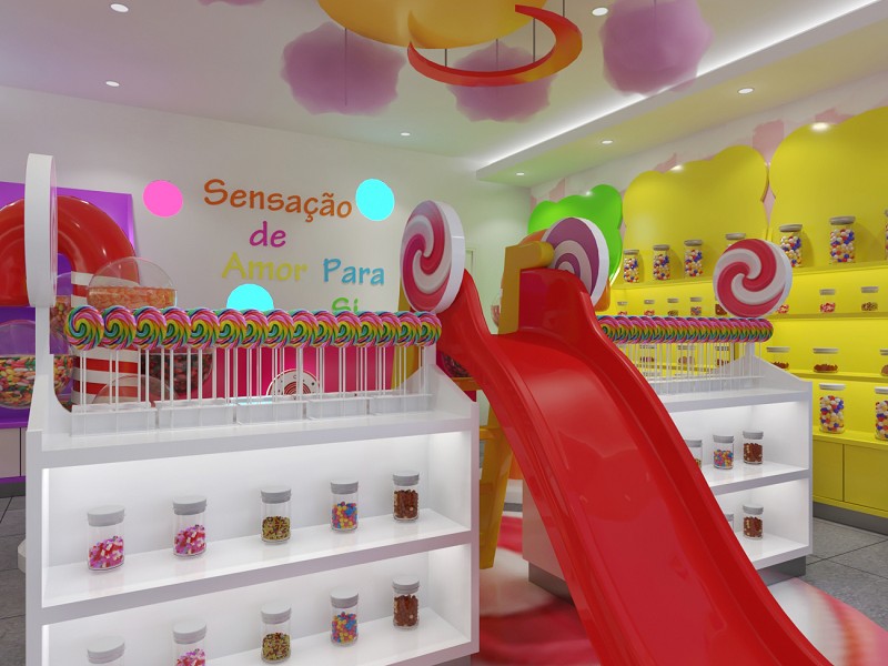 candy display cabinet