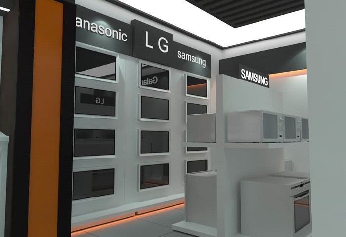 phone store decoartion