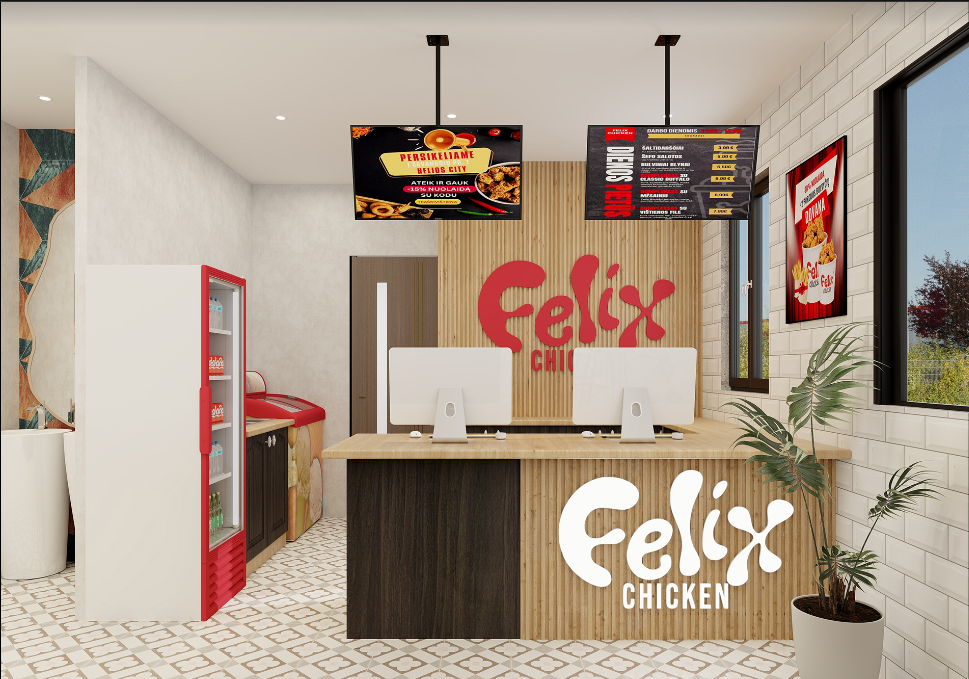 How to create a popular fast food store design