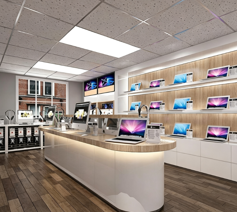 Real 3C Shop Full Renovation Walkthrough｜Before & After Layout