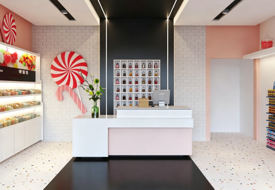 Candy Store: Real‑Life Completed Display Project