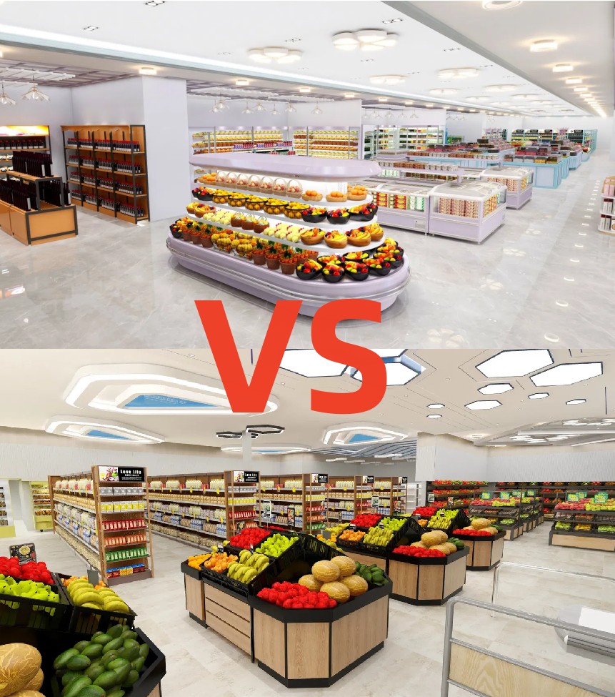 Supermarket VS Grocery Store