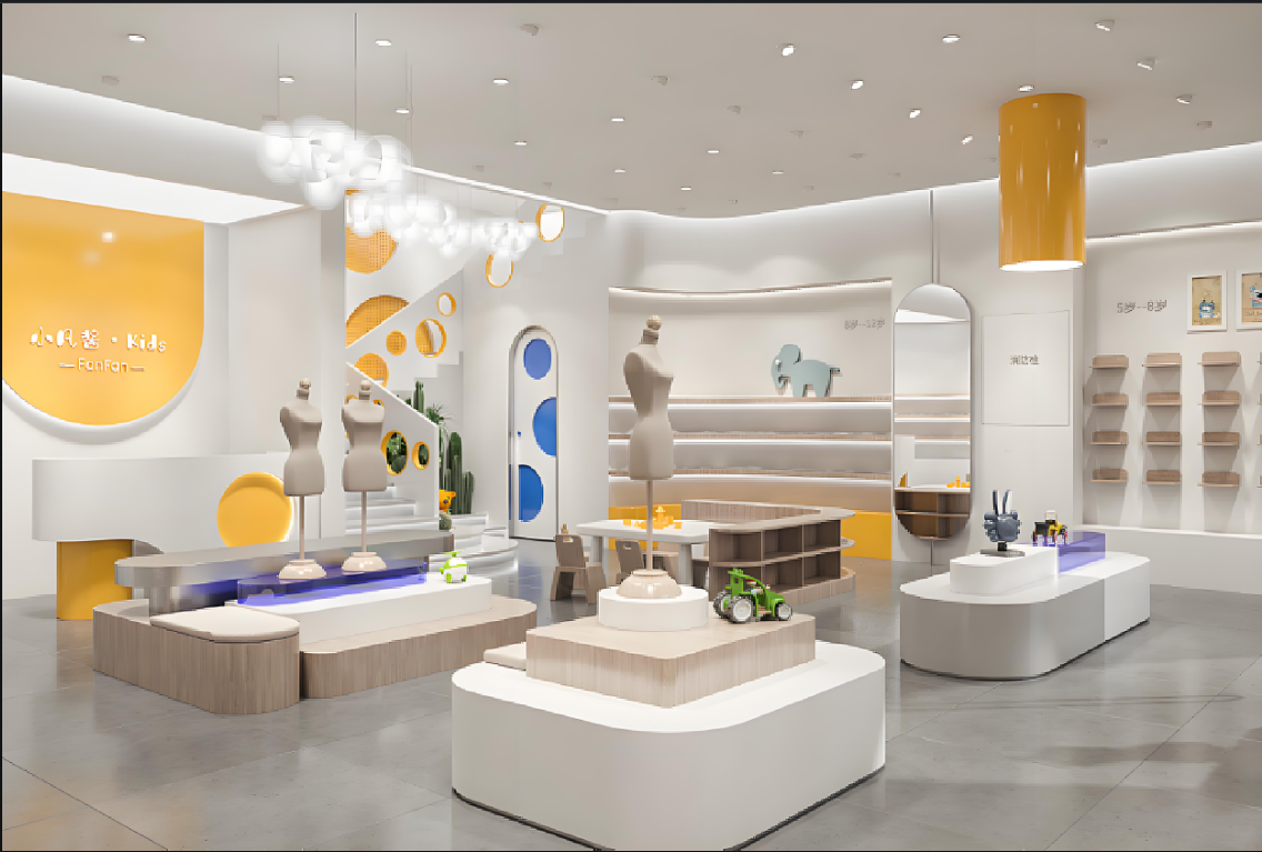 Unique Kids Shoe Store Design Ideas 2025