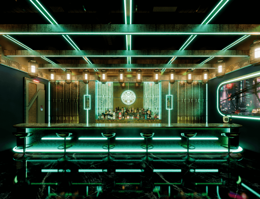 bar counter