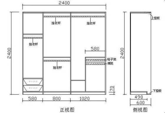wardrobe size