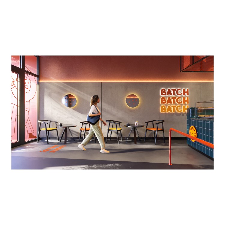 Unique bakery design Bakery Interior Decoration
