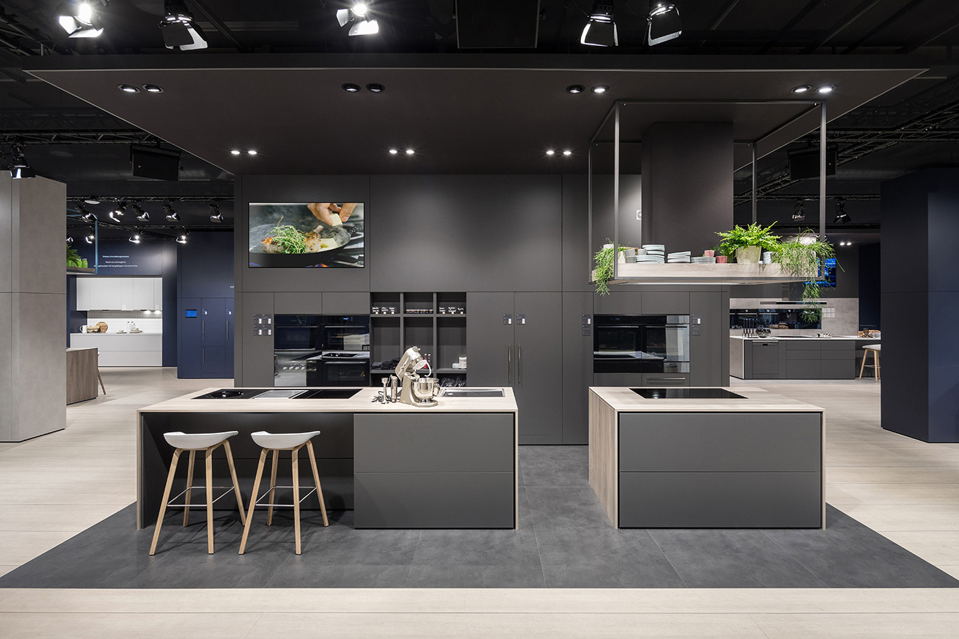 kitchen appliance showroom design
