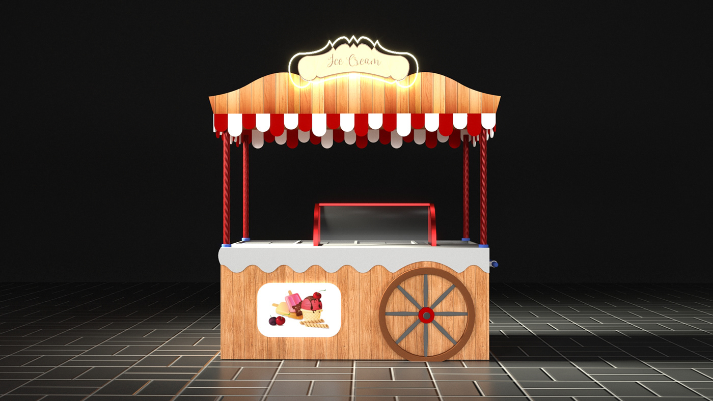 How To Design An Ice Cream Cart
