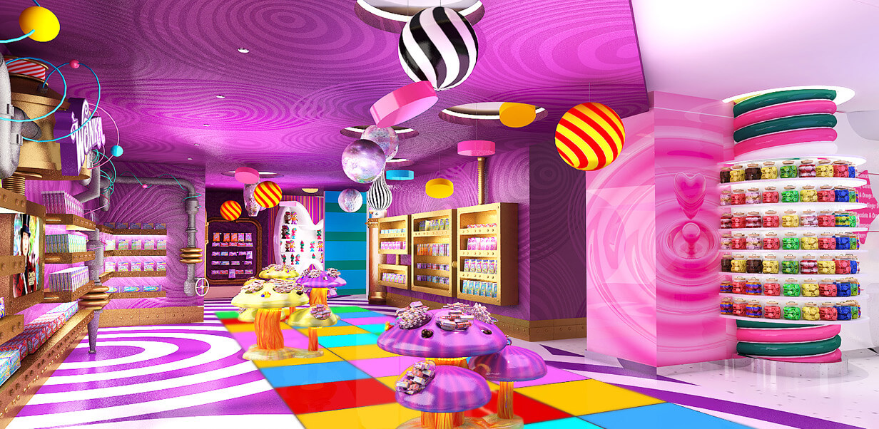 candy store design