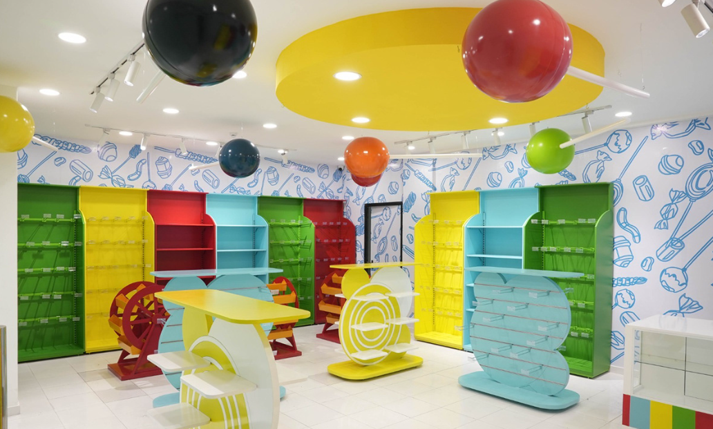 How do you start a 100-square-meter candy store?