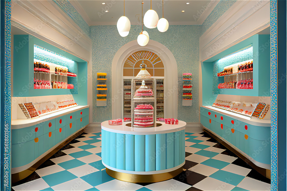 candy store design