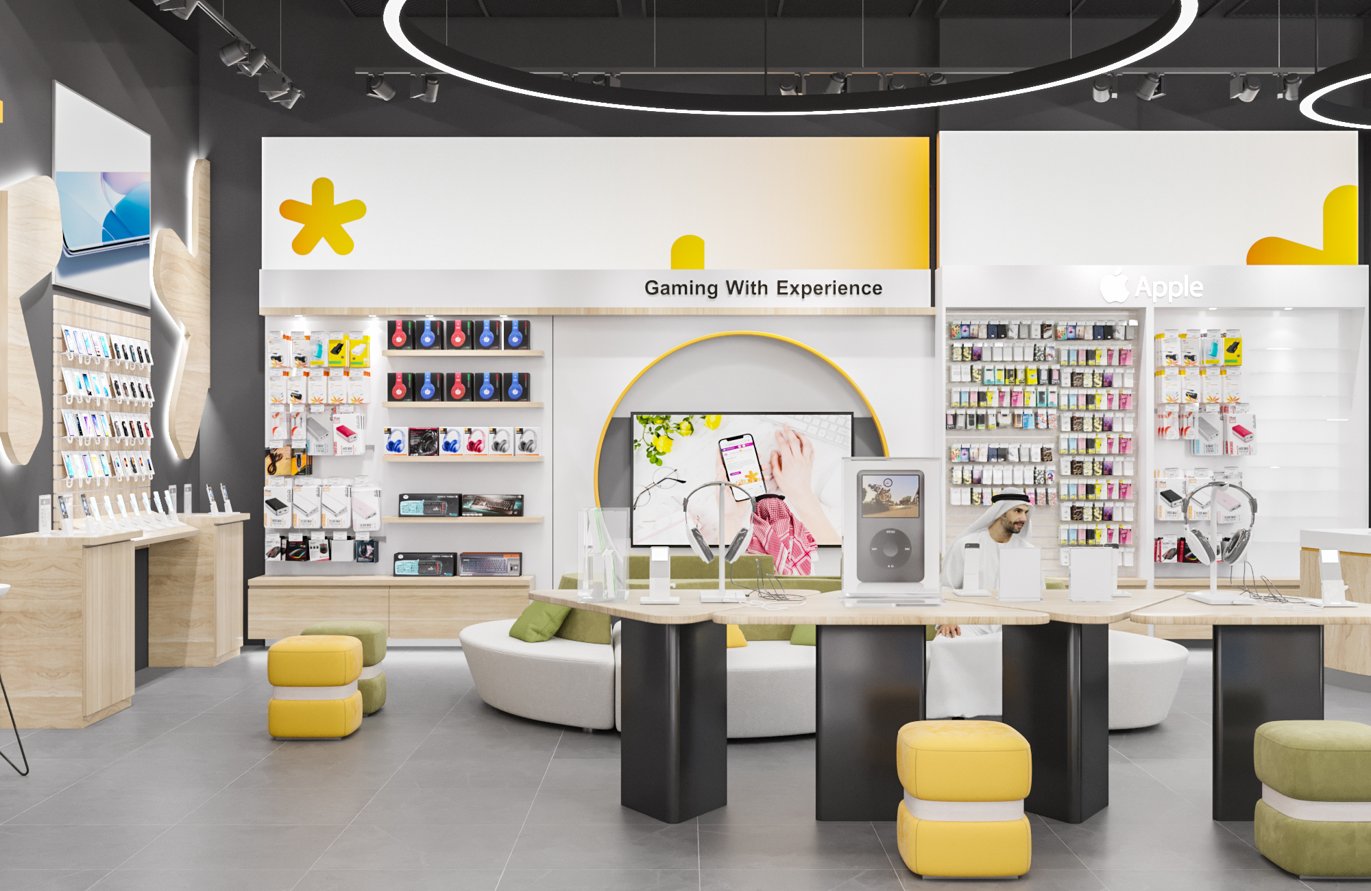 cell phone store design