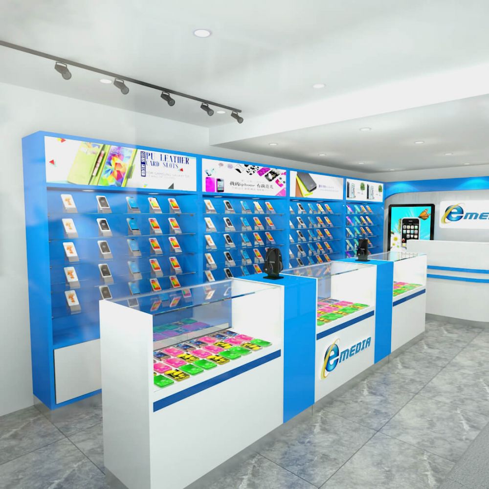 cellphone shop 3d design