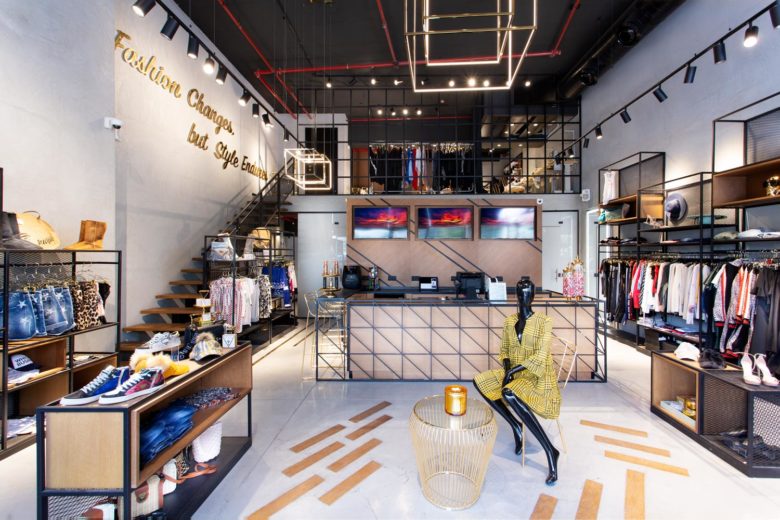 clothing store interior design