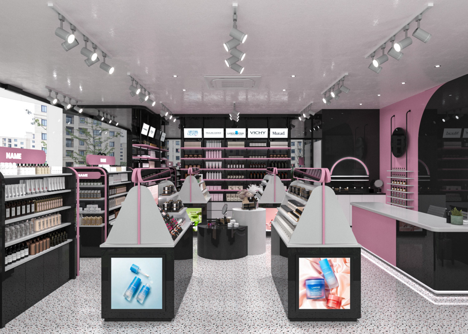 cosmetics store