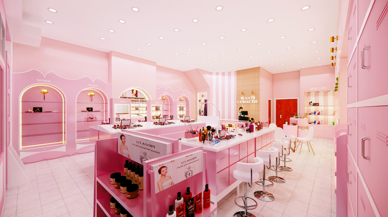 Tips for Matching Cosmetic Shop Furniture