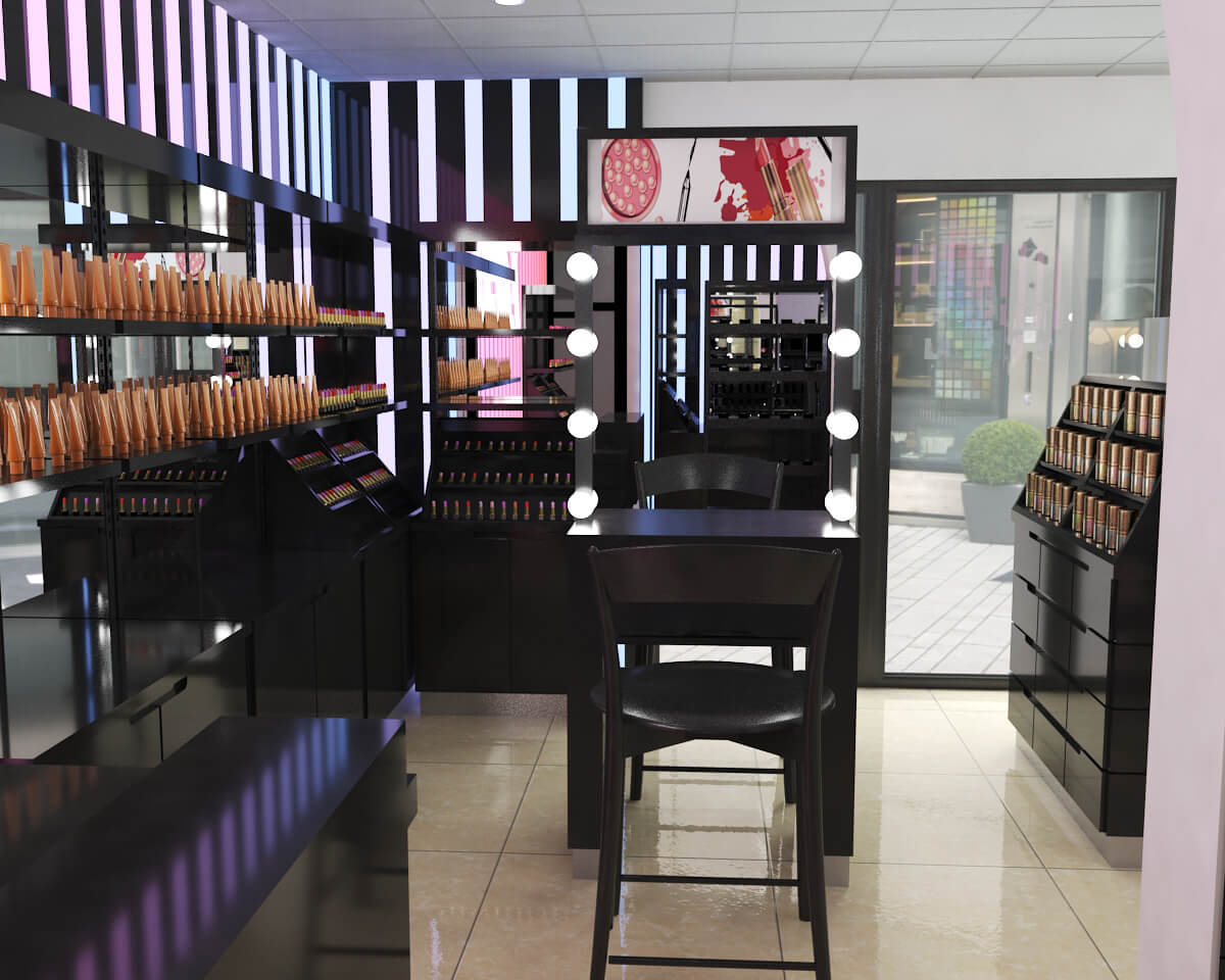 cosmetic store