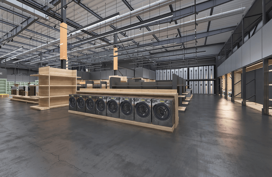 How to Open A Large Laundry Room