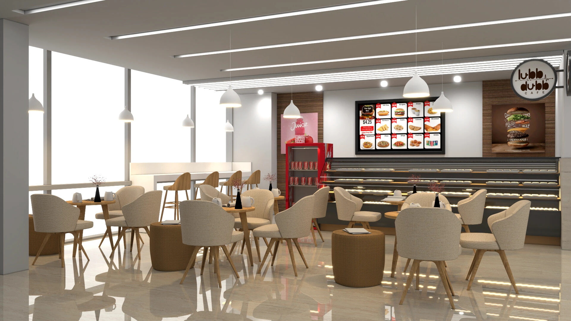 The Corner Of the Shopping Mall Can Also Become A Paradise for Fast Food