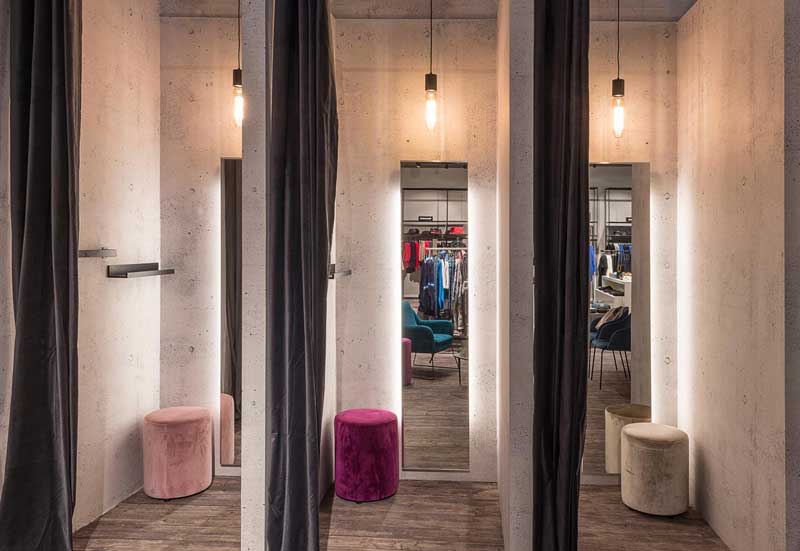 fitting room design