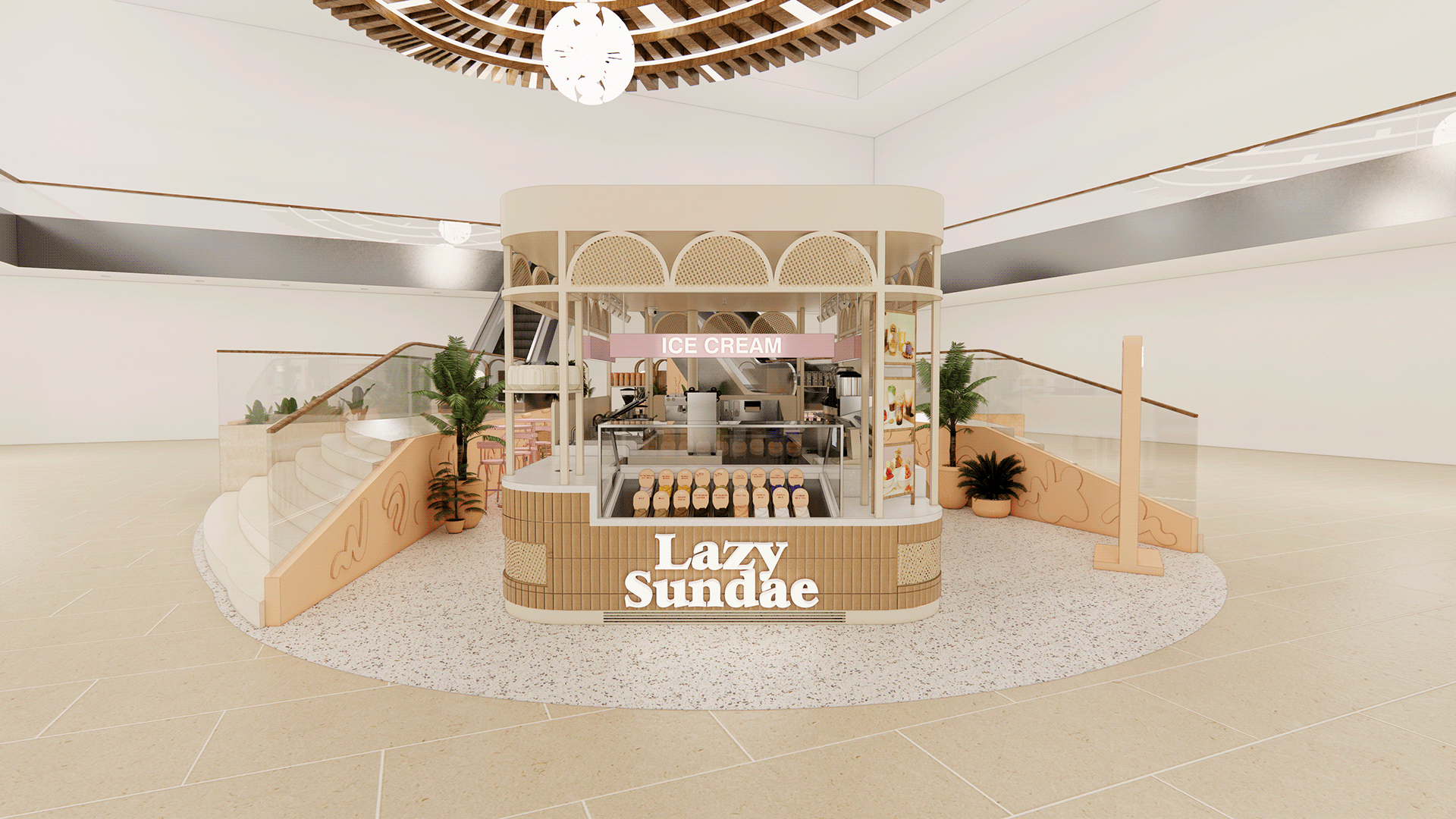 Opening A Food Court Inside The Shopping Mall Would Definitely Be Profitable