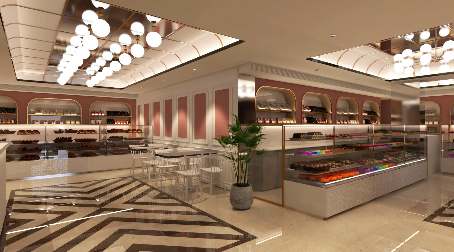 Elegant Dessert And Gourmet Food Shop