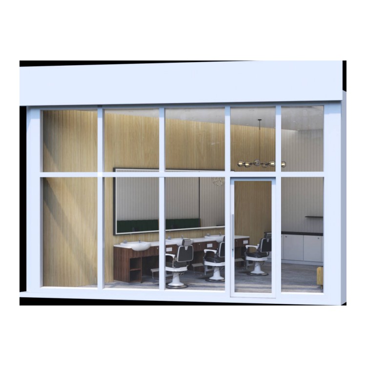 Hair Salon Design Barbershop Interior Decoration Brbershop Furniture Manufacturer