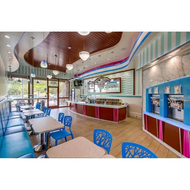 Ice cream kiosk