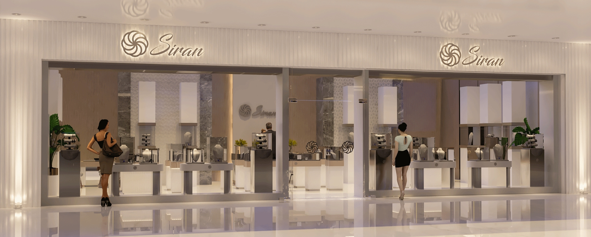 Capture The Market - Open A Jewelry Flagship Store In A Shopping Mall