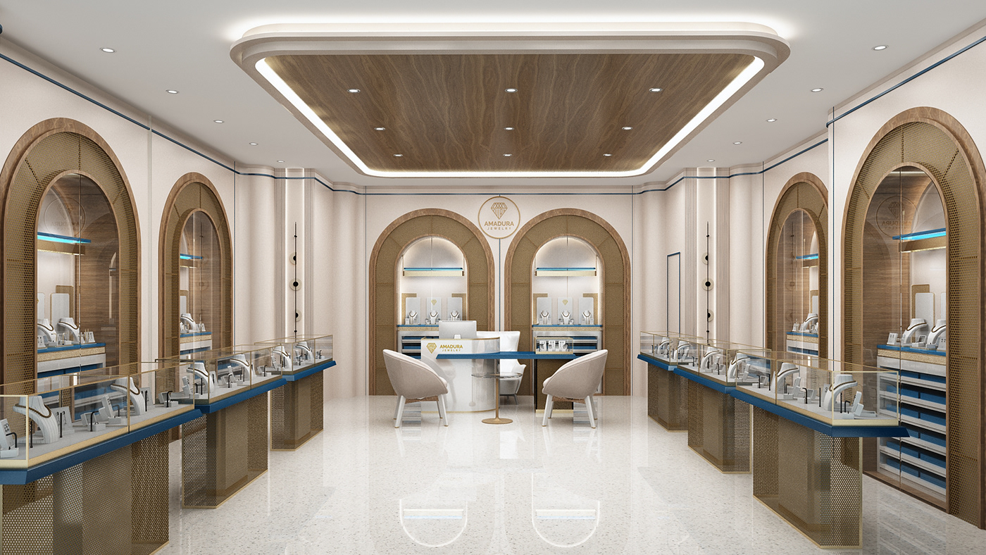 Designing A Classical Jewelry Store 