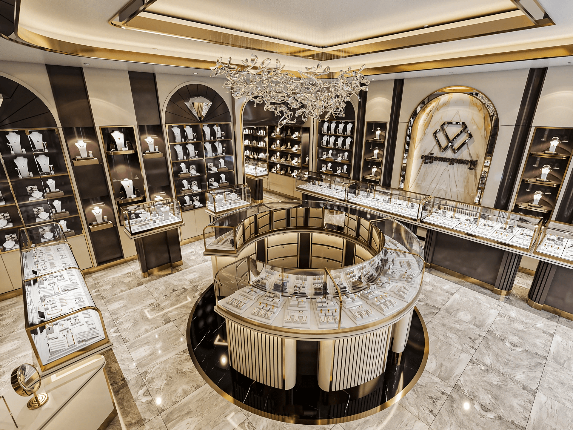 Don't Miss Such A Luxurious Jewelry Store