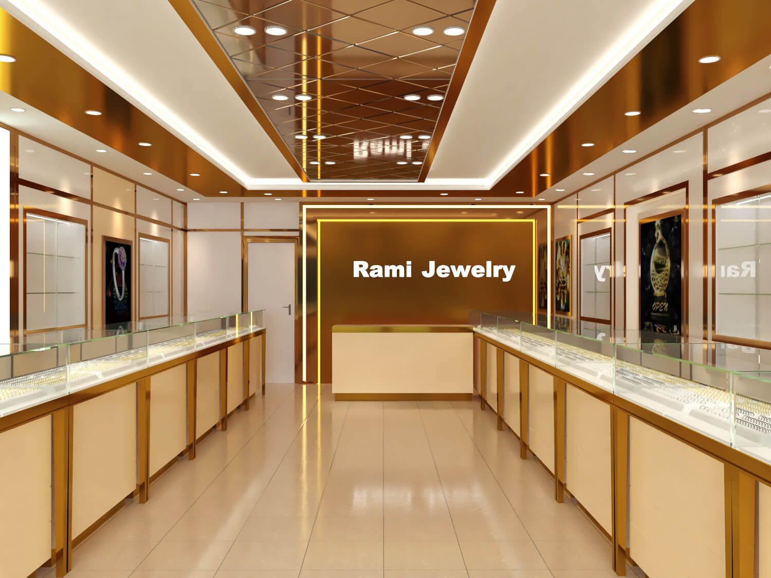 jewelry showcase