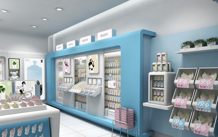cosmetic store design