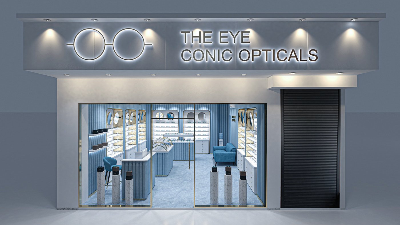 A Popular Blue Eyewear Store In 2025
