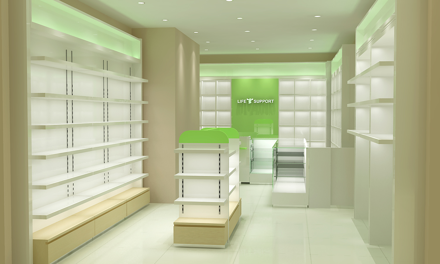 pharmacy shop interior design