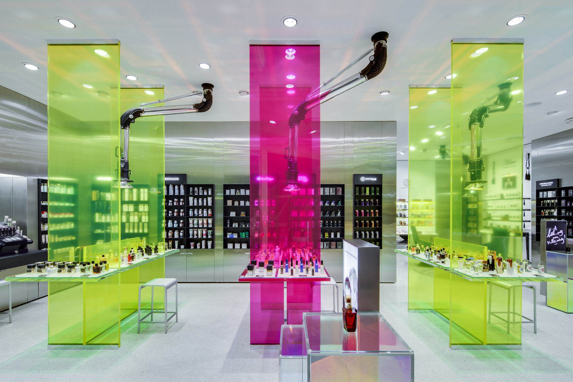 How to Create a Neon-Themed Perfume Store