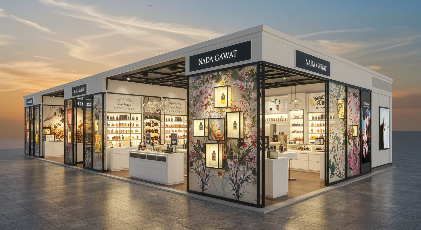 Open An Elegant Perfume Store In Airport Place
