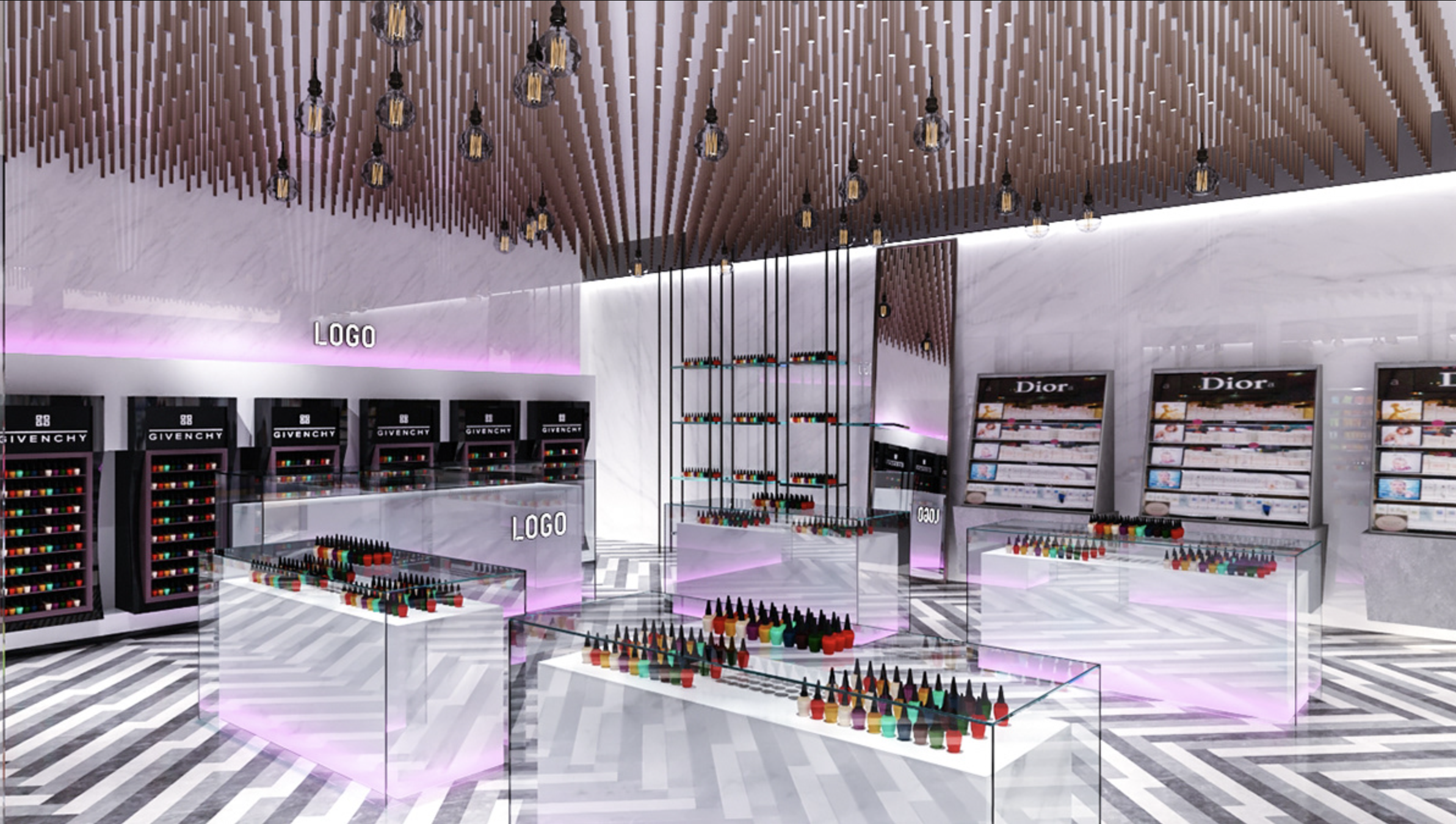cosmetic store design
